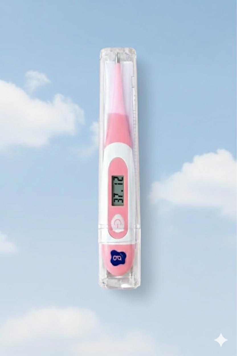 Thermomètre basal à double décimale